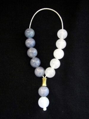 White Jade And Blue Aventurine Koosha